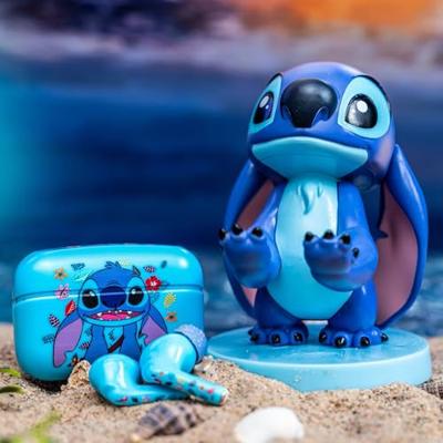Lilo & Stitch Holdems Mini Holder & Wireless Headphones Stitch Design 2 mit TWS Buds Pro 10 cm - thumbnail