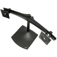Ergotron 33-322-200 Monitorvoet Aantal monteerbare displays: 2 Display(s) 48,3 cm (19) - 61 cm (24) Zwart, Antraciet Staand, Kantelbaar, Draaibaar - thumbnail