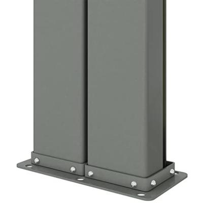 VidaXL Windscherm uittrekbaar 220x1000 cm rood