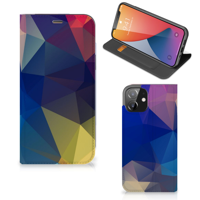 iPhone 12 | iPhone 12 Pro Stand Case Polygon Dark - thumbnail