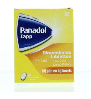 Panadol Zapp 500 mg Filmomhulde Tabletten Panadol Zapp 500 mg Filmomhulde Tabletten