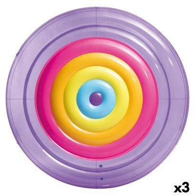 Opblaasbaar matras Intex 206 x 24 x 206 cm (3 Stuks) Opblaasbaar matras Intex 206 x 24 x 206 cm (3 Stuks)