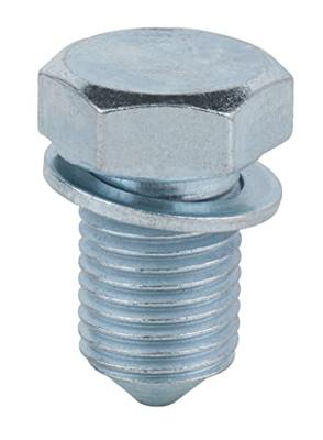 KS Tools 430.0027 Olieaftapschroef, buiten6kant 19 mm, M14x1,5 x 17,5 mm, verpakking van 1 stuks