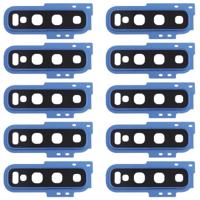 10 STKS camera lens cover voor Galaxy S10 (blauw) - thumbnail