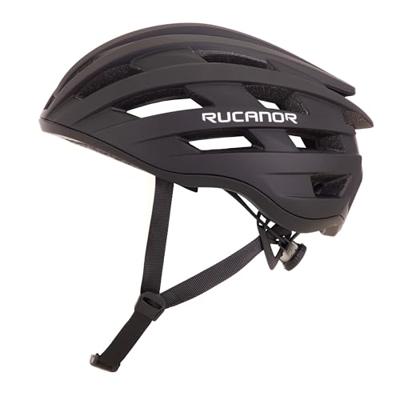 Rucanor Grav Fietshelm MTB en E bike Verstelbaar Zwart Maat 58 61 cm (L)
