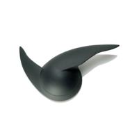 Alessi Walter Wayle Klok grijs 25 cm - thumbnail