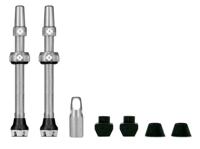 Muc-Off Muc off tubeless valve v2 sv (44mm) colour: silver aluminium - thumbnail