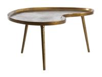 Light & Living Bijzettafel 'Lienz' 80 x 60cm, kleur Antiek Brons - thumbnail