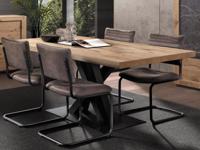 Rechthoekige eettafel SACHOURI 230 cm canyon eik - thumbnail