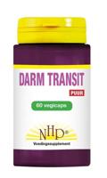 NHP Darm transit puur 60 Vegetarische capsules - thumbnail