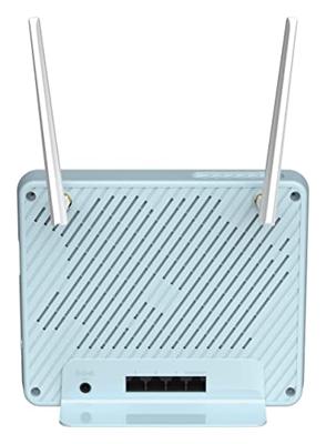 D-Link G416/E EAGLE PRO AI AX1500 4G+ Smart Router met 4G+ LTE Cat 6 Download Tot 300Mbps, Wi-Fi 6, AI Wi-Fi/Traffic Optimiser, Gigabit Poorten, WPA3, Wi-Fi Mesh support, Simlock vrij.