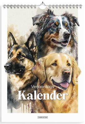 Verjaardagskalender Honden A4