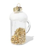 HEMA Kersthanger 9.5cm glas bier - thumbnail