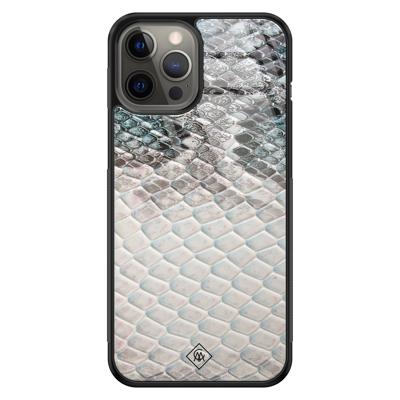 iPhone 12 Pro Max glazen hardcase - Oh my snake