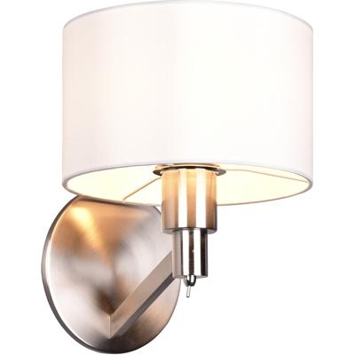 LED Wandlamp - Wandverlichting - Trion Cindy - E27 Fitting - Rond - Mat Nikkel - Aluminium