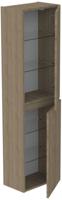 Thebalux Beat 2.0 Hoge Kast 45x29x165 cm Natural Oak - thumbnail