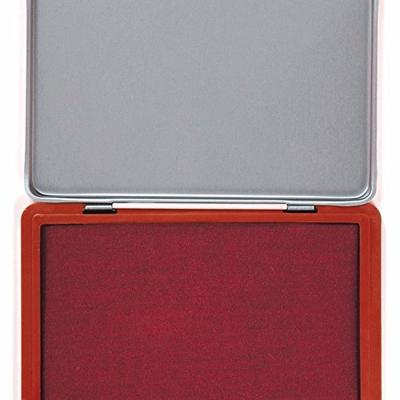 Q-CONNECT stempelkussen, ft 90 x 55 mm, rood