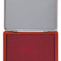 Q-CONNECT stempelkussen, ft 90 x 55 mm, rood - thumbnail