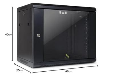 Inter-Tech SMA-6409 rack 9U Wandrek Zwart