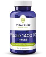 Vitakruid Visolie 1400 TG® Triglyceriden met D3 60 - thumbnail