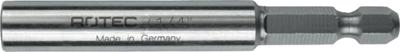 Rotec Bithouder | E6.3x74 | Magnetisch | Huls ø9,6x45 | Met C-ring RVS - 818.0020