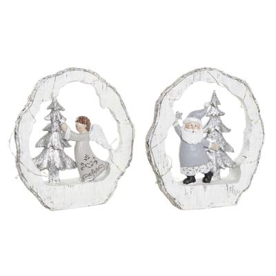 Kerstversiering DKD Home Decor Hars (17 x 4,5 x 19 cm) (2 Stuks) Kerstversiering DKD Home Decor Hars (17 x 4,5 x 19 cm) (2 Stuks)