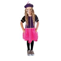 Verkleedset Pietenjurk Roze/Paars 3-5 Jaar - thumbnail