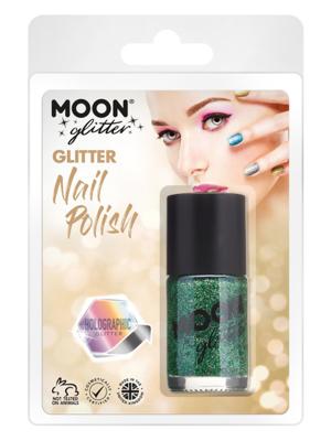 Moon Glitter Parelmoer Nagellak Groen Moon Glitter Parelmoer Nagellak Groen