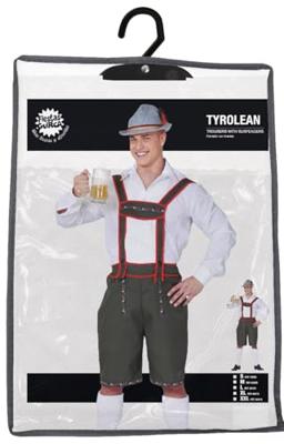 Tyrolean Lederhose groen