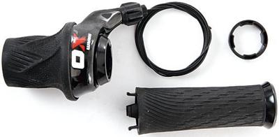 SRAM draaiversteller "x0" twist gr.shifter"x0" 2-sp left r