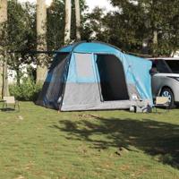VidaXL Autotent 4-persoons waterdicht blauw - thumbnail
