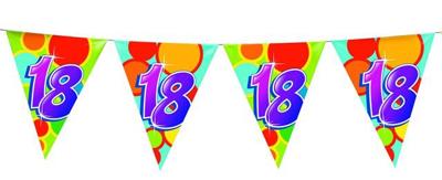 Haza Vlaggenlijn 10m cijfers 18 jaar pak a 10