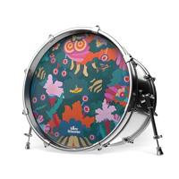 Evans INK22YELSUB-3 Yellow Submarine Resonant Under the Sea Resonant bassdrumvel 22 inch - thumbnail