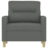 Fauteuil 60 cm stof donkergrijs - thumbnail
