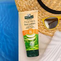 Optima Aloe pura sunprotect F15 aloe vera organic 200 Milliliter - thumbnail
