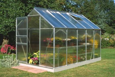 Tuinkas Popular 106 aluminium - 4 mm polycarbonaat - 193x319 cm Tuinkas Popular 106 aluminium - 4 mm polycarbonaat - 193x319 cm
