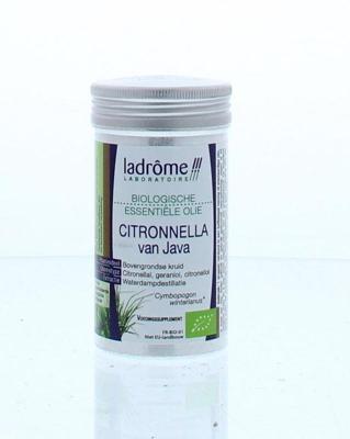Ladrome Citronella olie bio 10 Milliliter