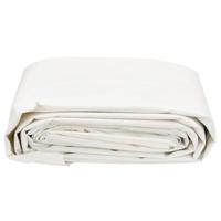 Dekzeil 650 g/m² 5x8 m wit - thumbnail