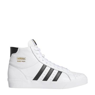 adidas Originals Basket Profi High sneakers wit/zwart/goud
