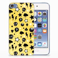 Silicone Back Case Apple iPod Touch 5 | 6 Punk Geel - thumbnail