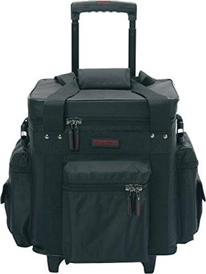 Magma LP-Bag 100 Trolley zwart-rood - thumbnail