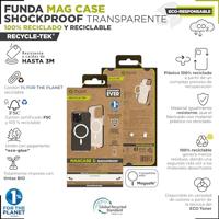 Telefoonhoes Muvit for Change iPhone 15 Pro Max Clear Magnetisch - thumbnail