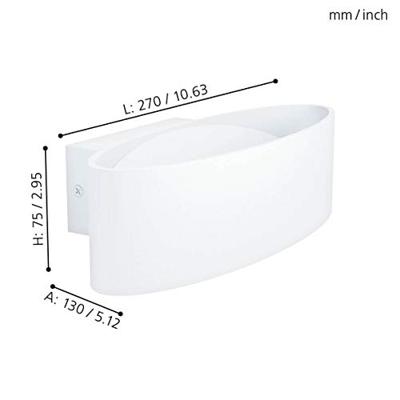 Eglo Up - downlighterMaccacari 27cm wit - 98541