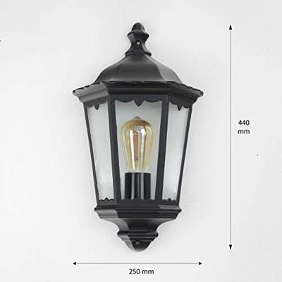 Searchlight Klassieke muurlampAlex - 82505BK