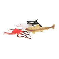 Toi-Toys animal world zeedieren deluxe, 5st. - thumbnail