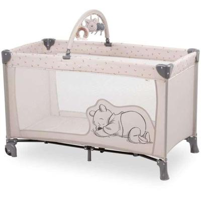 Reisbedje - HAUCK - DREAM N PLAY GO - 60 x 120 cm - Pluchen speelboog - Opvouwbaar - Wielen - Winnie de Poeh regenboogbeige Reisbedje - HAUCK - DREAM N PLAY GO - 60 x 120 cm - Pluchen speelboog - Opvouwbaar - Wielen - Winnie de Poeh regenboogbeige