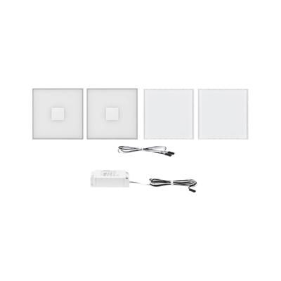 Paulmann LumiTiles Basic Set Square 10x10cm 78401 LED-paneel basisset LED 2.2 W Warmwit Wit