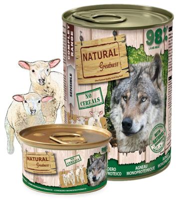 NATURAL GREATNESS MONOPROTEIC LAMB RECIPE 400 GR NATURAL GREATNESS MONOPROTEIC LAMB RECIPE 400 GR