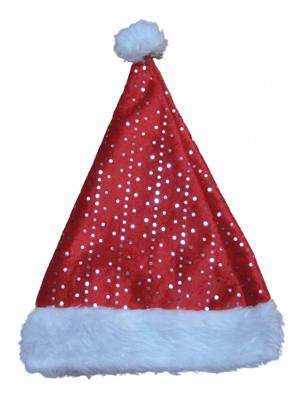 Kerstmuts met glinsteringen