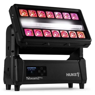 BeamZ Nuke1 gemotoriseerde strobe/beam voor buiten IP65